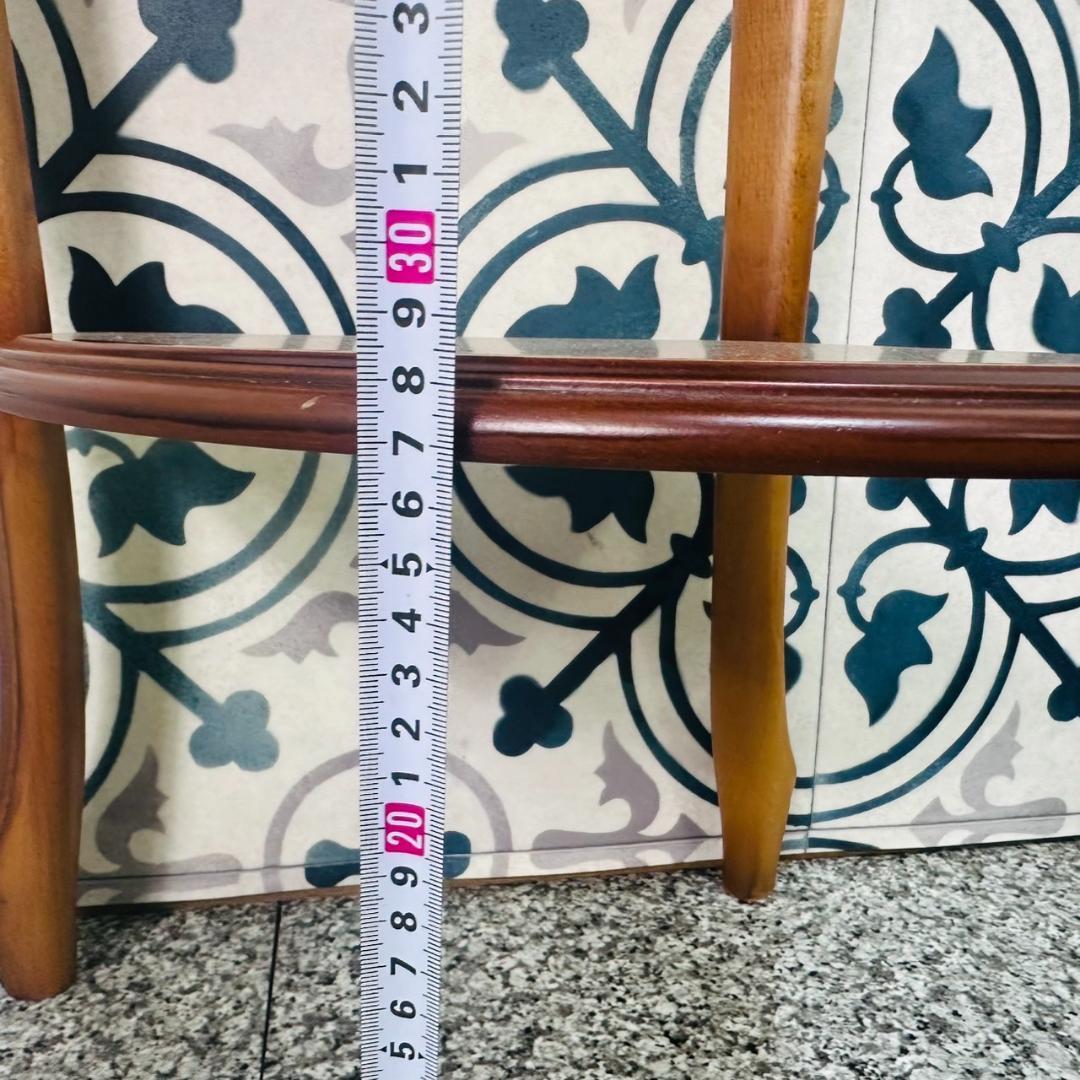 コンソールテーブル　コーナーテーブル　大理石調　猫脚　花台　ヴィンテージ