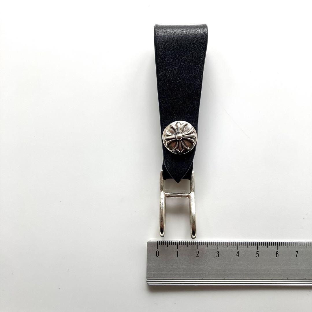 シルバー925 クロスボール　BWL トラッカーウォレット レザーベルトループ