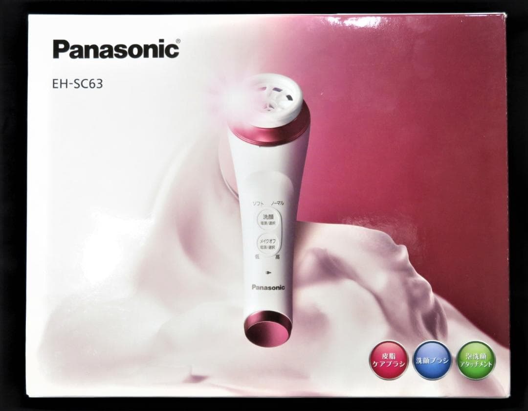 パナソニック 美顔器 EH-SC63-P　濃密泡エステ ピンク調