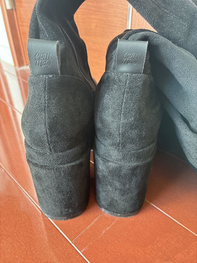 お値下けしました♡Cherimi 厚底スエードニーハイニーハイブーツ M