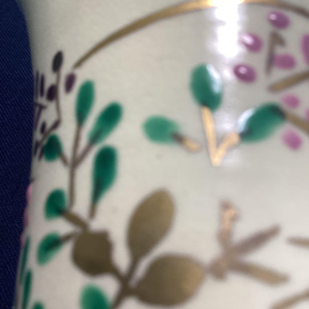 光　　京焼秋草筒向付10客　　新品未使用