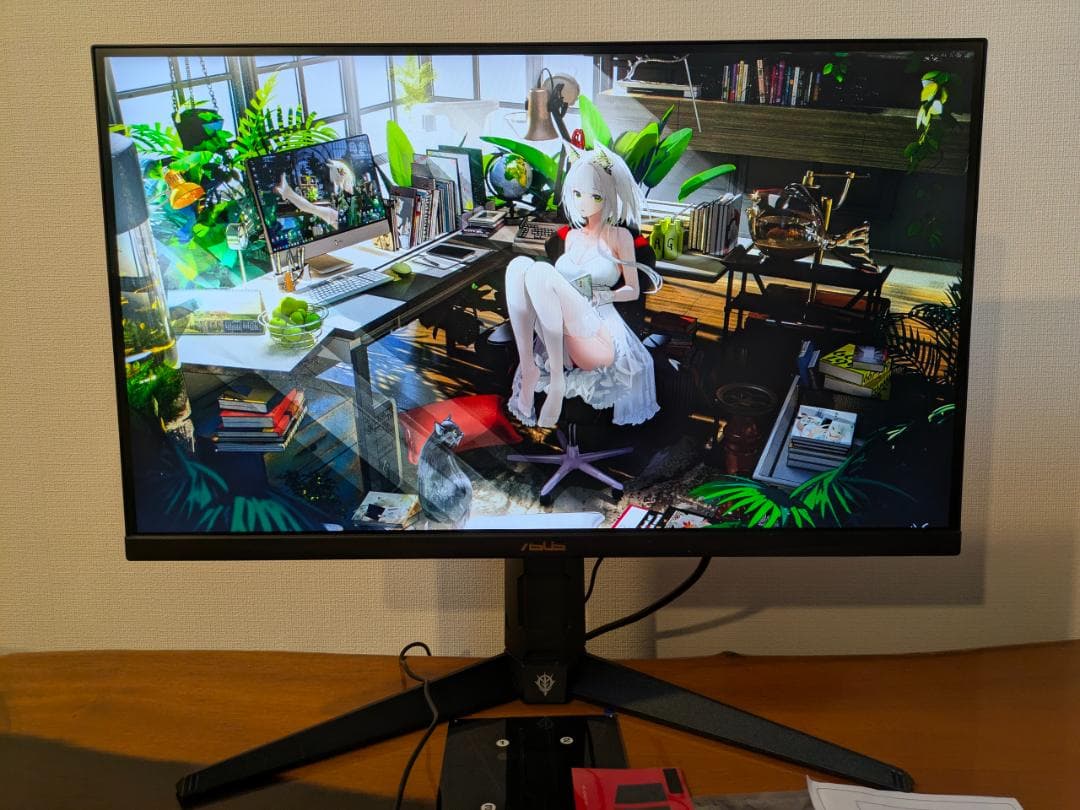 ASUS 機動戦士ガンダム VG27AQGL1A ZAKU II モニター