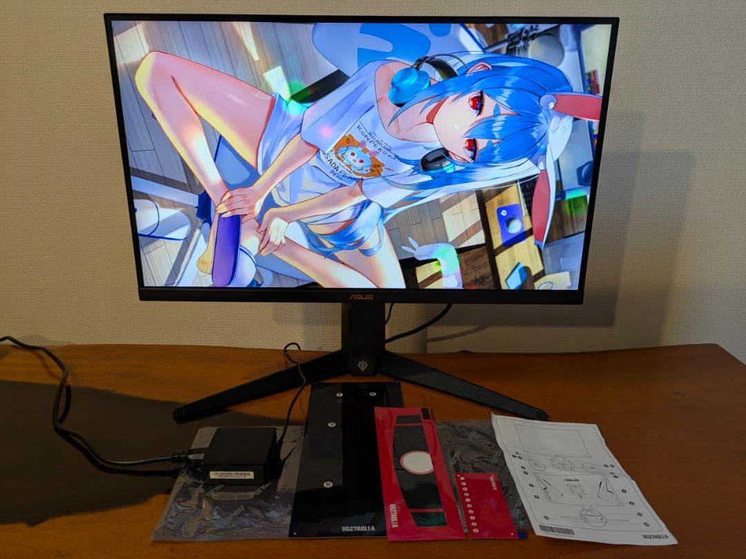 ASUS 機動戦士ガンダム VG27AQGL1A ZAKU II モニター