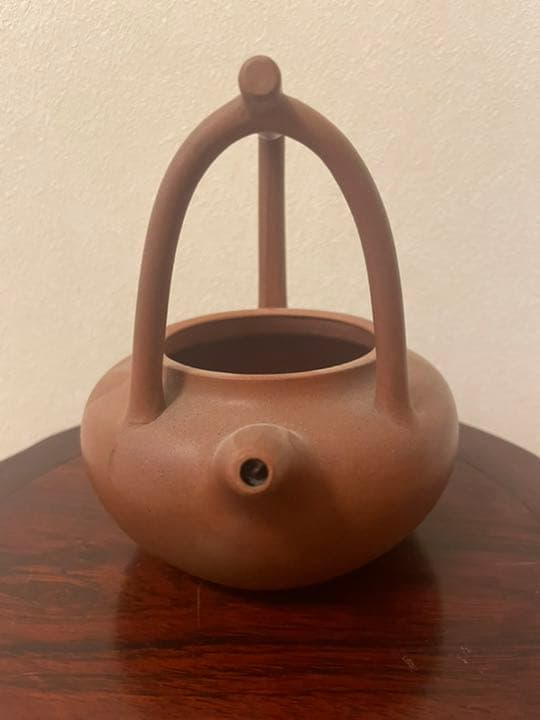 急須　水注　水差し　紫砂　朱泥　白泥　中国　骨董　古美術　宜興　壺