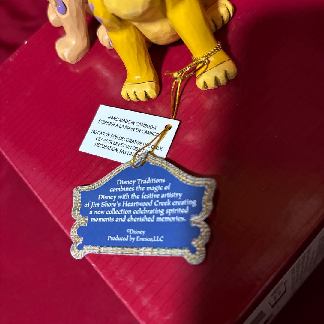 トラディション　エネスコ　enesco ライオンキング　シンバ　ナラ　ジムショア