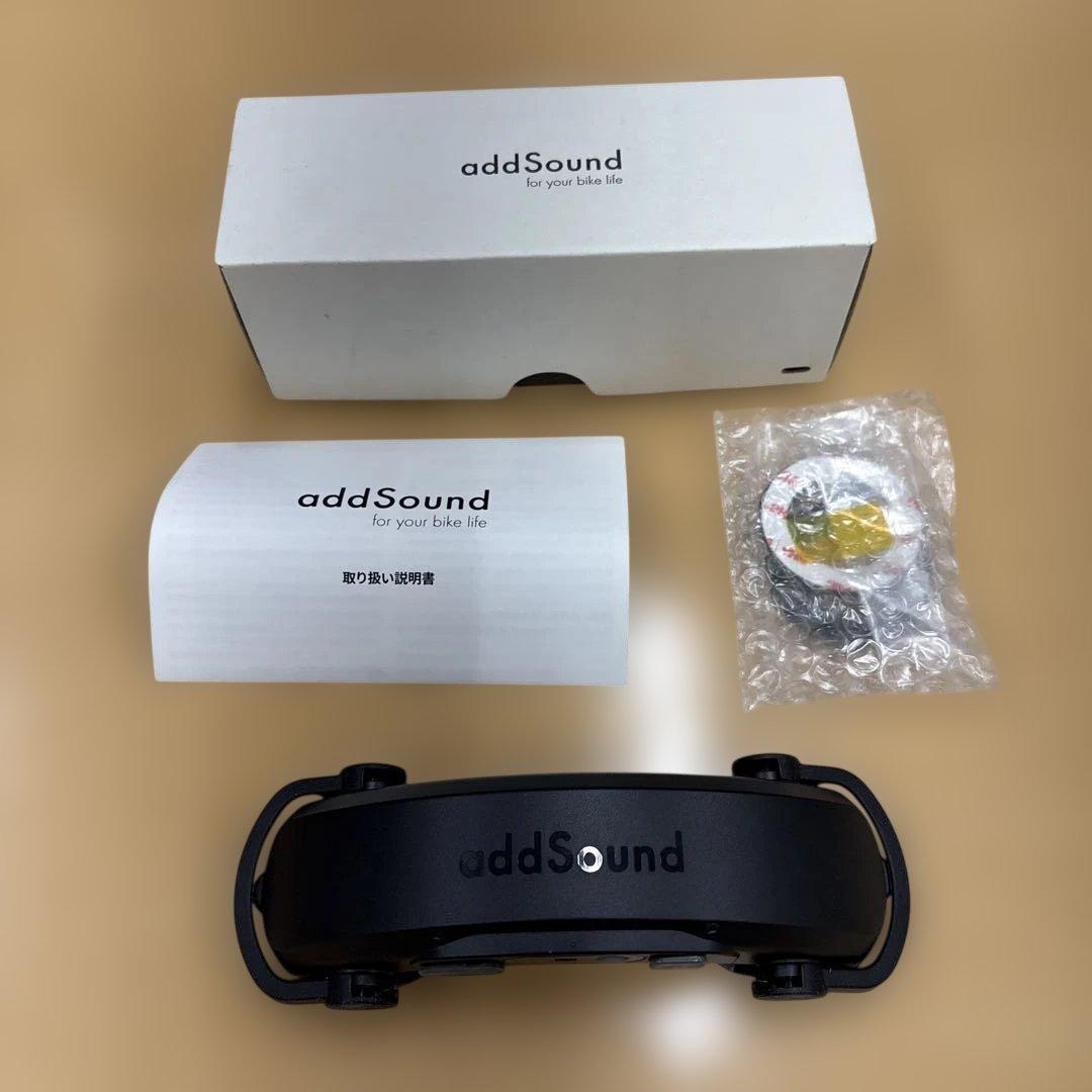 addSound AS-01 骨伝導イヤホン ブラック 新品未使用