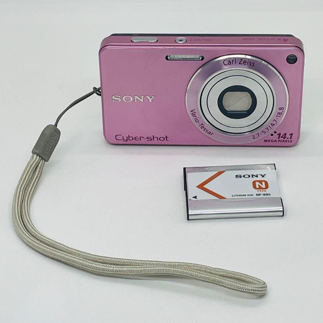 SONY コンパクトデジタルカメラ　DSC-W350 ピンク