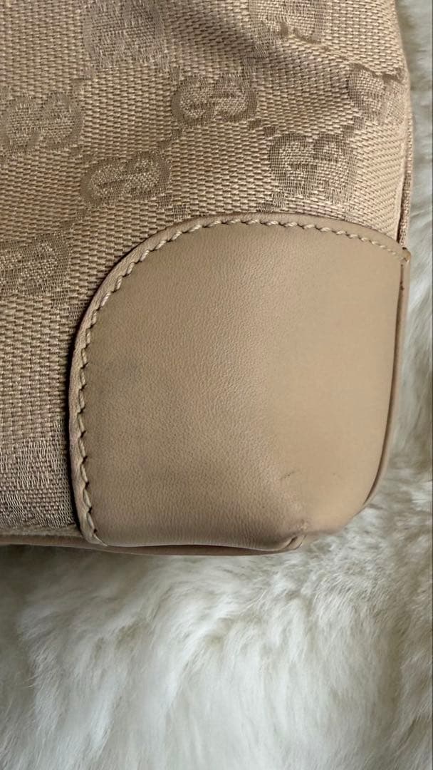 GUCCI GGパターン キャンバス トートバッグ ベージュ