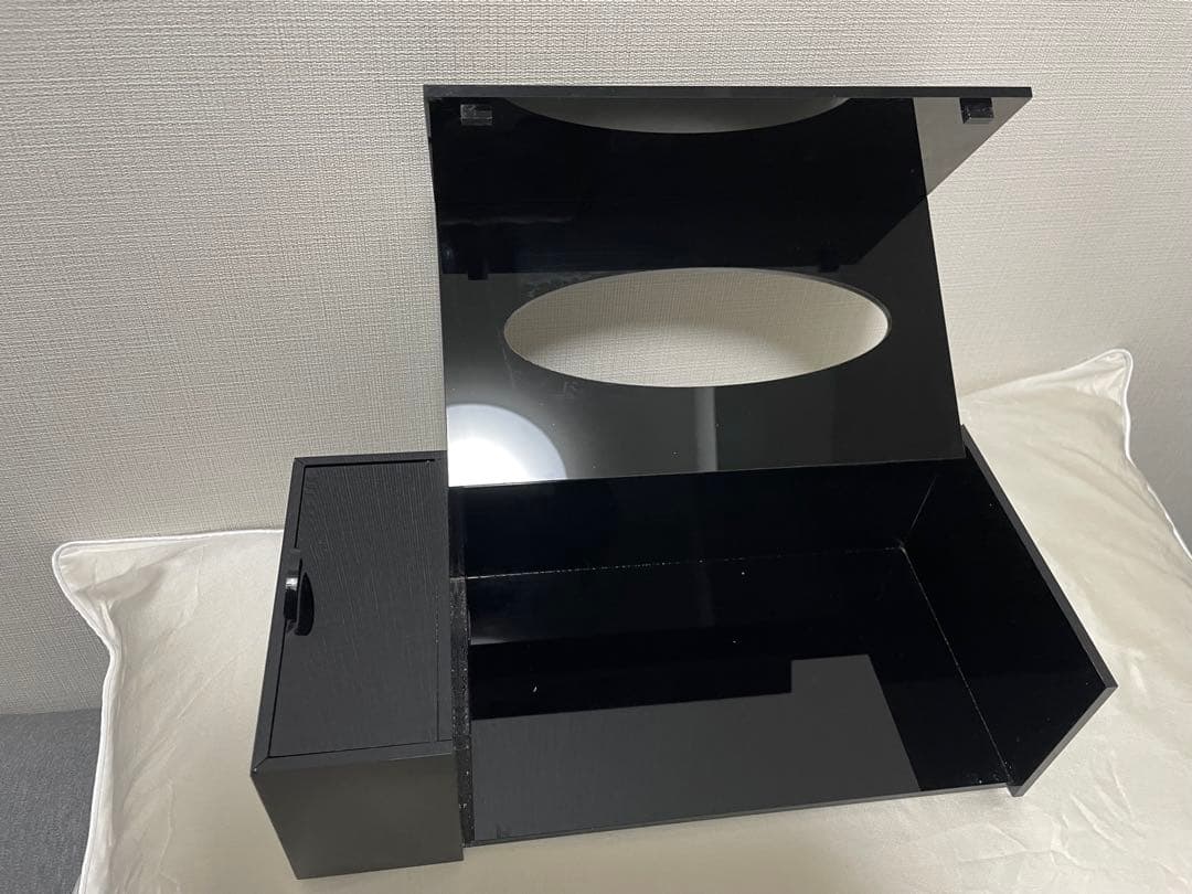 CHANEL ブラック ティッシュボックス★希少★