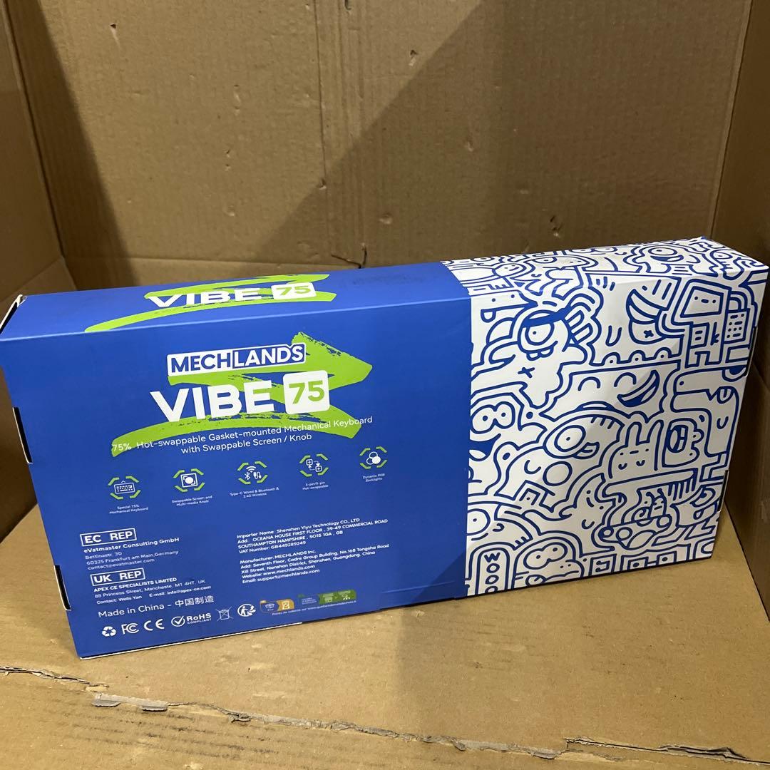 MechLands Vibe75 75%ワイヤレスゲーミングキーボード
