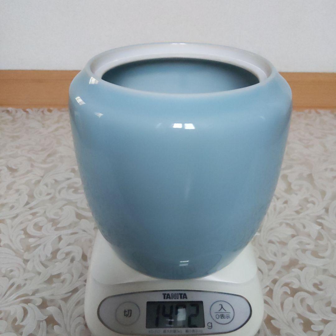 茶道具　皆具　手塚祥堂　作　青磁　平安　水指　杓立　建水　表千家　【匿名配送】