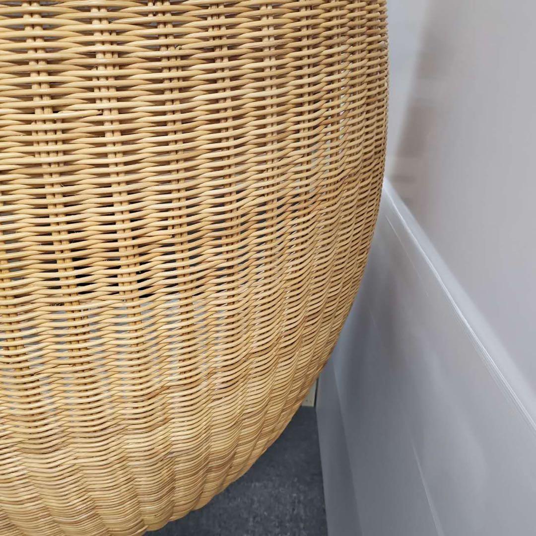 s*8様 ラタン卵型ハンギングチェア