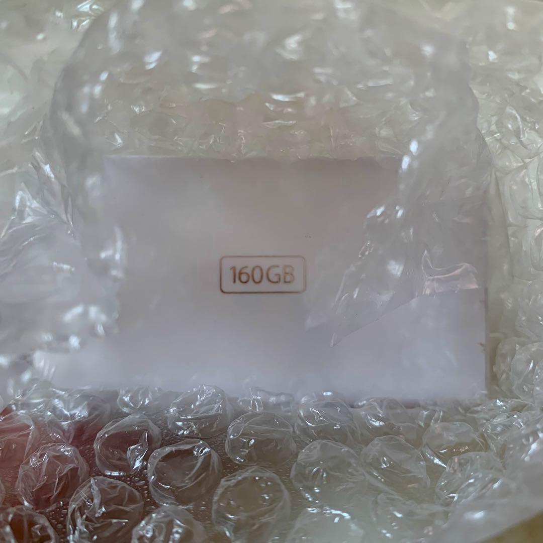 【新品未使用・付属品付き】iPod classic 160GB シルバー