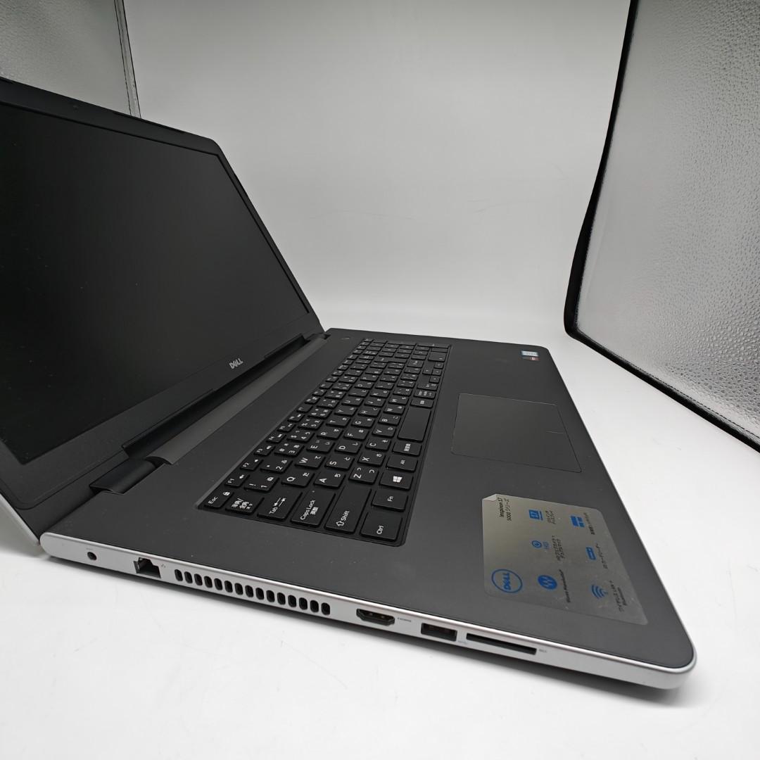 【DELL】高速i7 SSD512GB 16GB 17.3型 グレー ノートPC