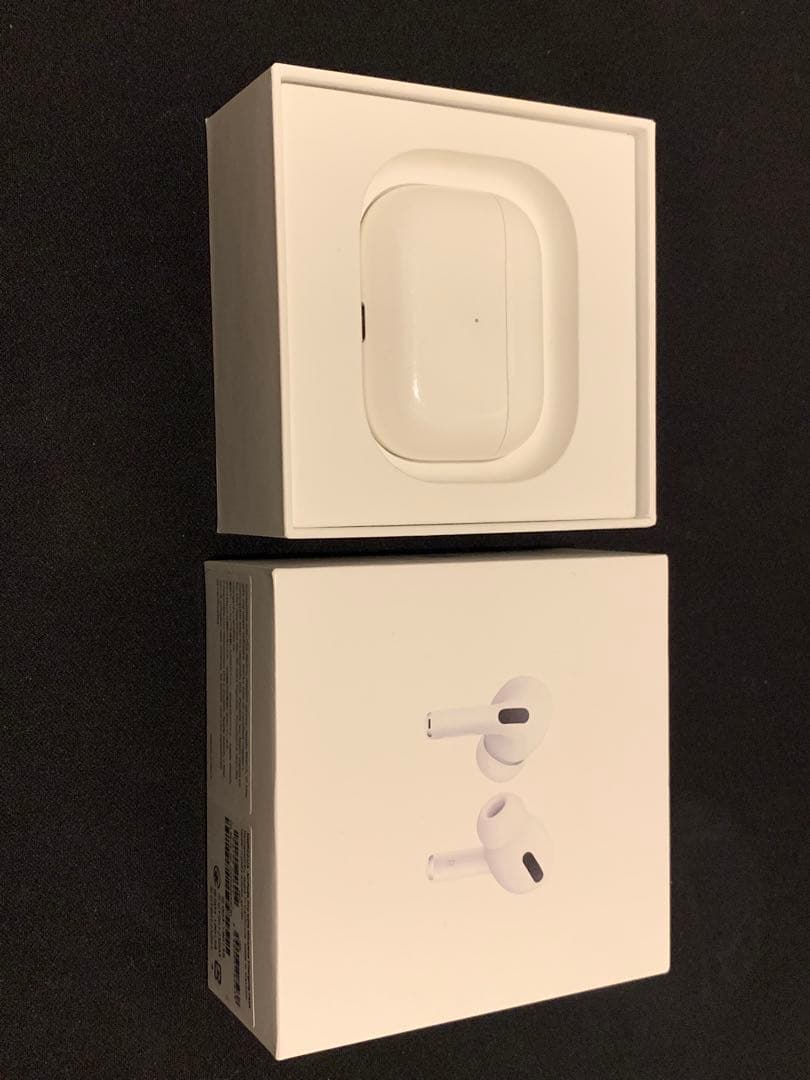 Apple AirPods Pro 箱付き 充電ケーブル付き イヤーチップS、L