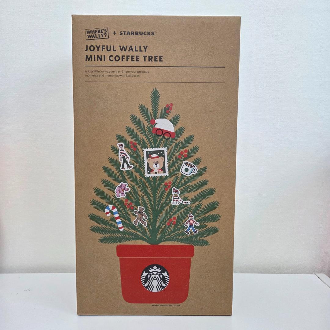 【韓国スタバ限定】ジョイフル ウォーリーコラボ クリスマス ツリー フルセット