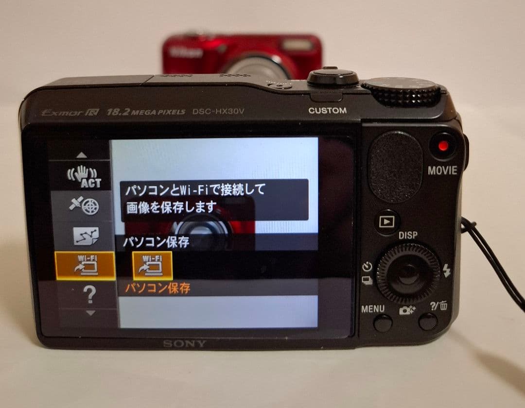 [美品ジャンク品] スマホに転送可能Cyber-shot DSC-HX30V