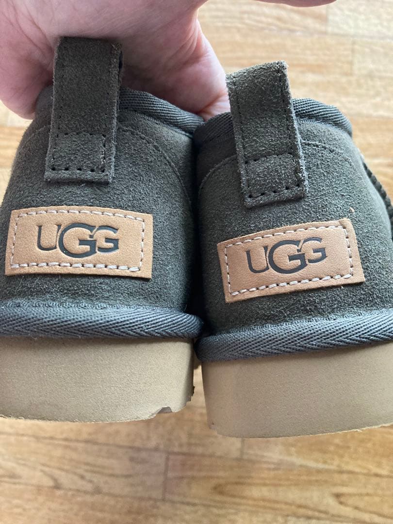 はるぽ⭐︎　UGG CLASSIC ULTRA MINI スレート　22