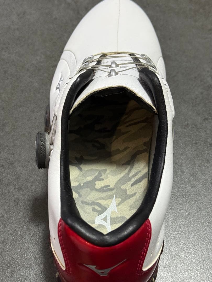 MIZUNO ゴルフシューズ 27cm 白 ダイヤル式 新品未使用