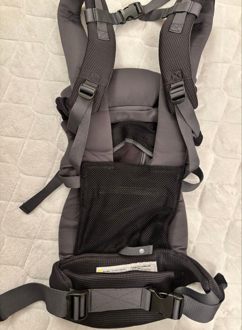 Aprica Laclis アップリカ ラクリス 抱っこひも ダークグレー