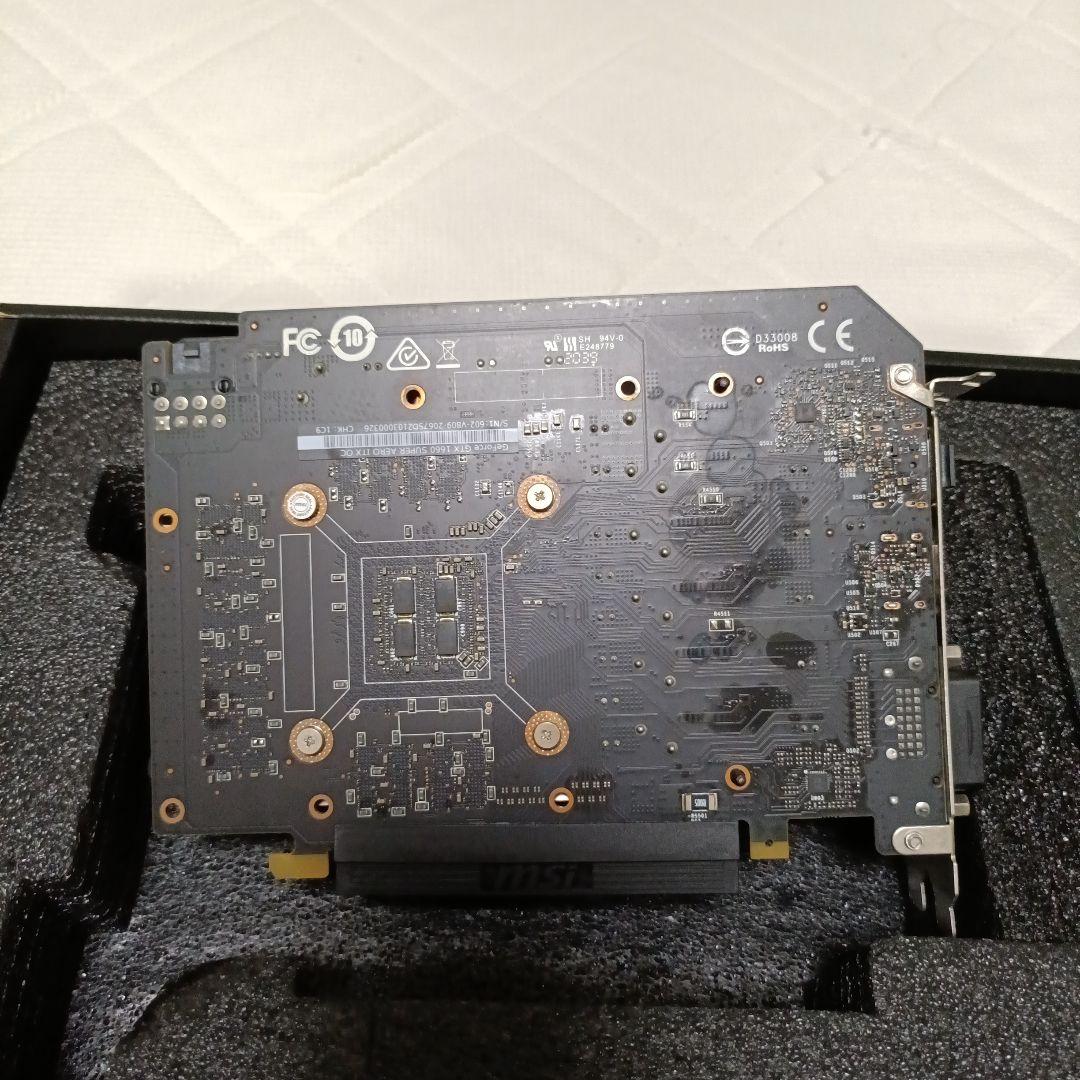 グラフィックボード・グラボ・ビデオカード MSI AERO GTX 1660 Super