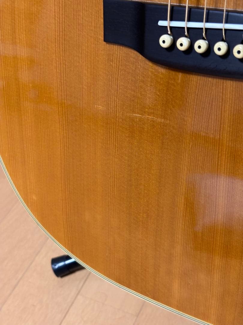 程度上！CAT'S EYES キャッツアイ　アコギ　CE500 調整済！HC付き