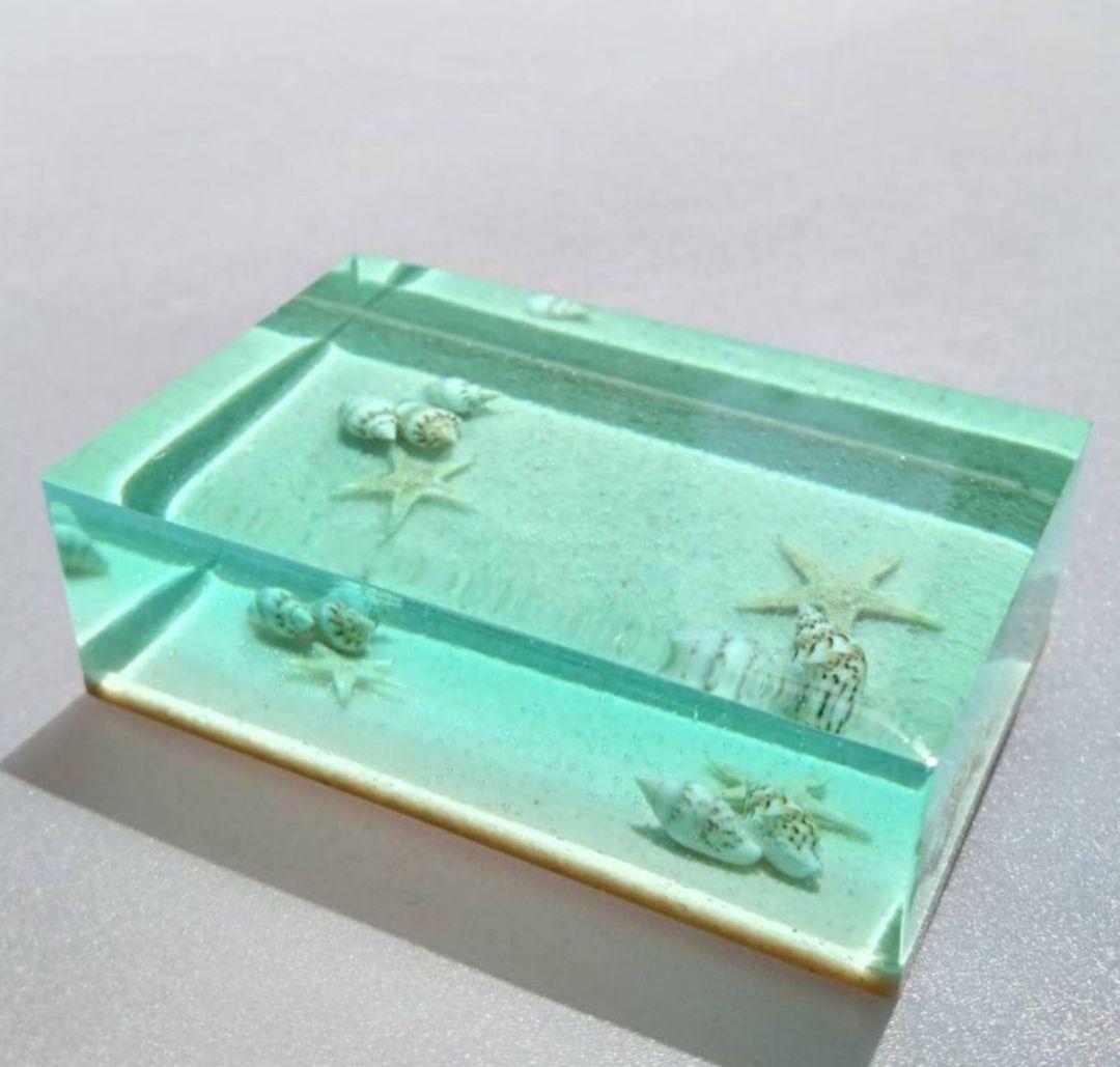 【 リリィ 】エポキシレジン オーシャンアート レジンアート