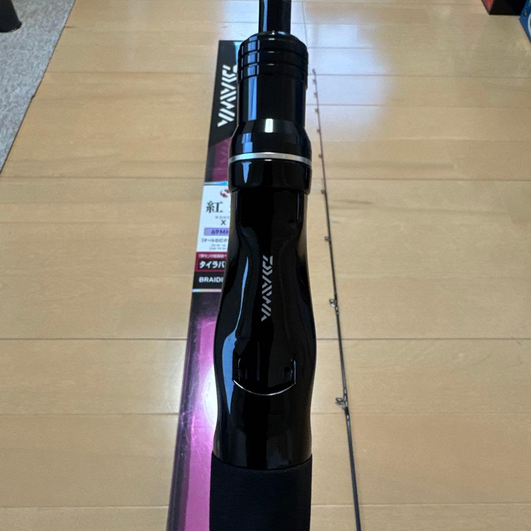 DAIWA 紅牙 KOHGA X 69MHB タイラバロッド 中古美品