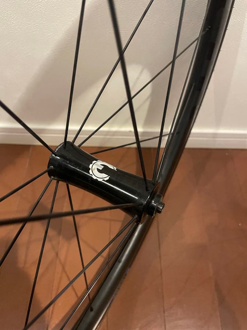 【ジャンク扱い】中古　ELITEカーボンホイール