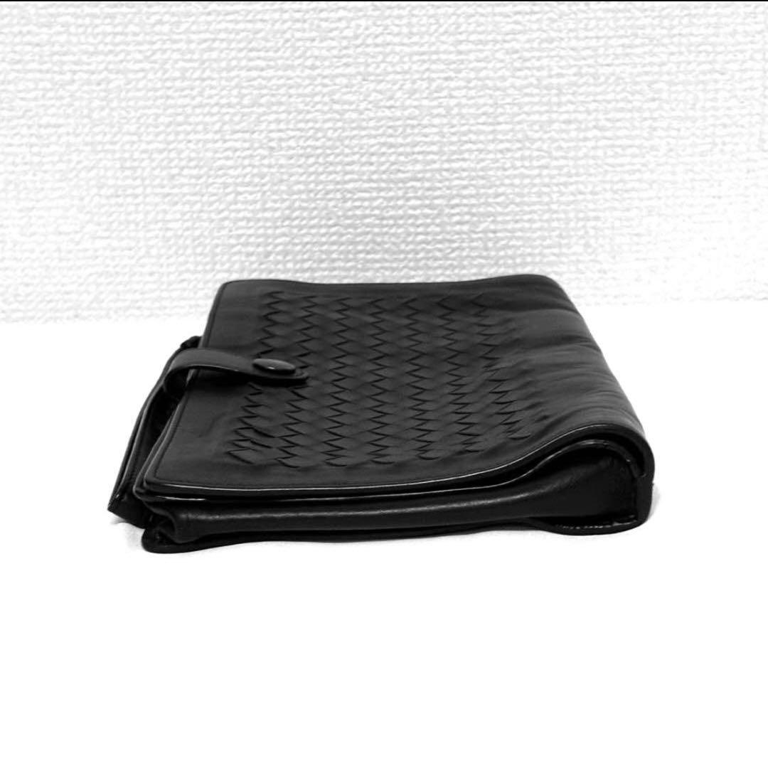 ボッテガヴェネタBOTTEGA VENETAレザーハンドバッグ イントレチャート