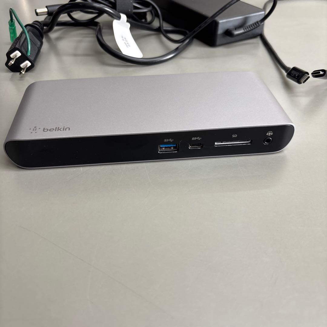 Belkin ドッキングステーション Thunderbolt 3 10 in1