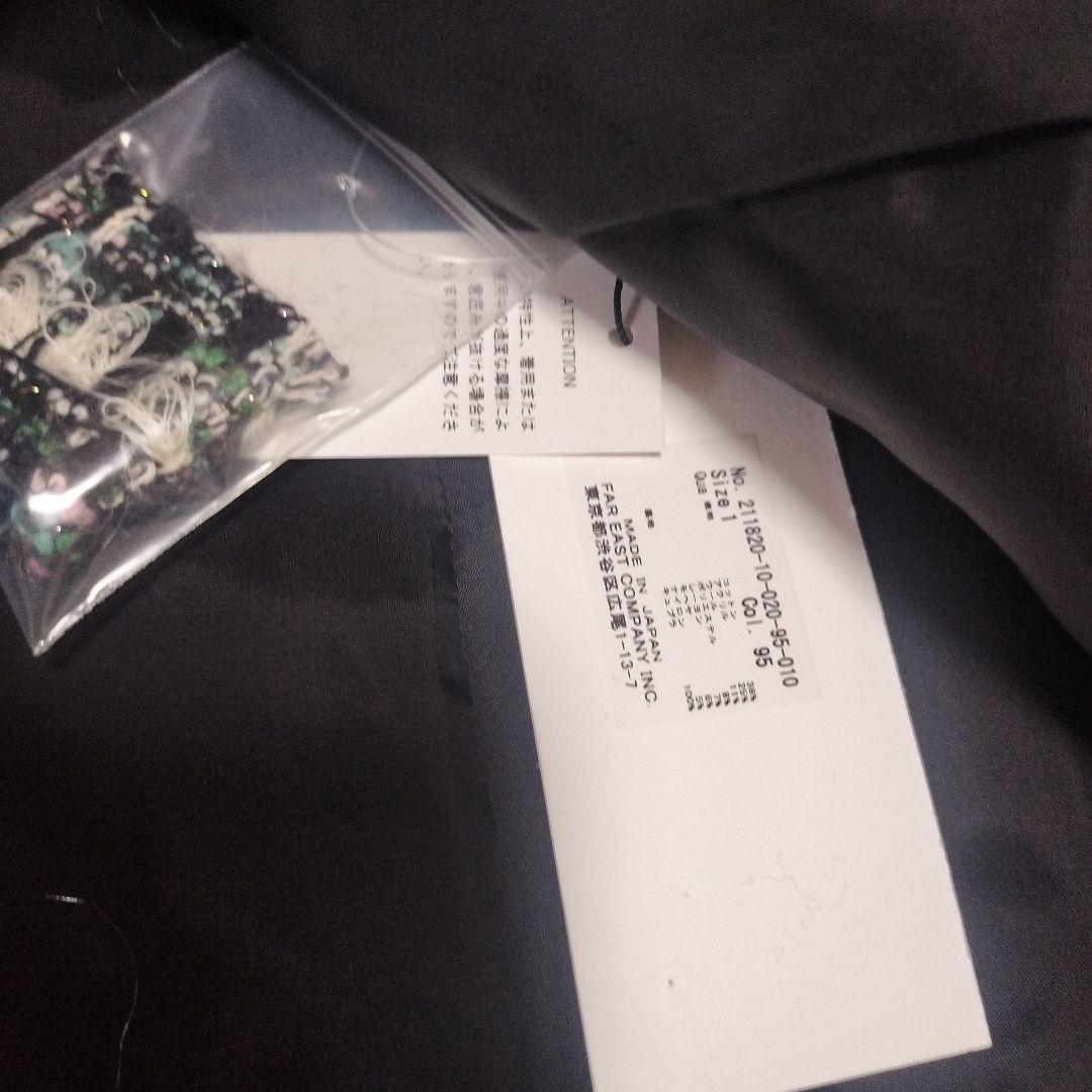 LOULOU WILLOUGHBY ツイードノーカラージャケットサイズ1