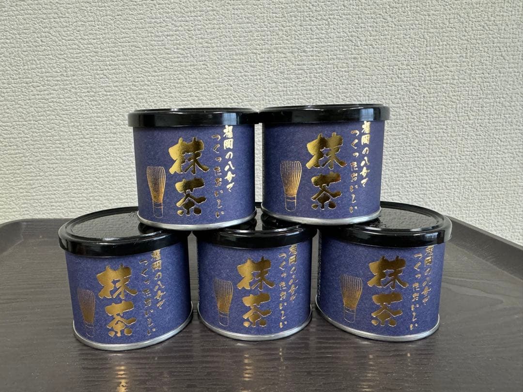 八女抹茶20g 5缶入りセット(最後の1セット)