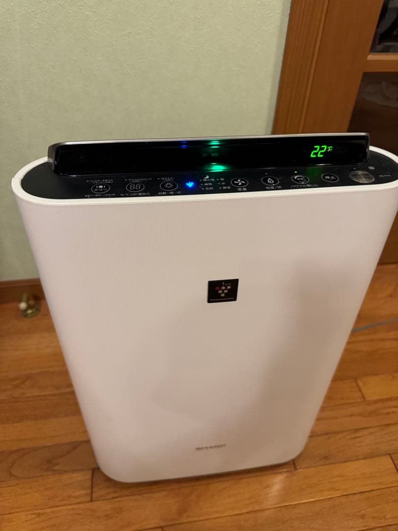 【2022年式】シャープ 加湿空気清浄機 プラズマクラスター7000