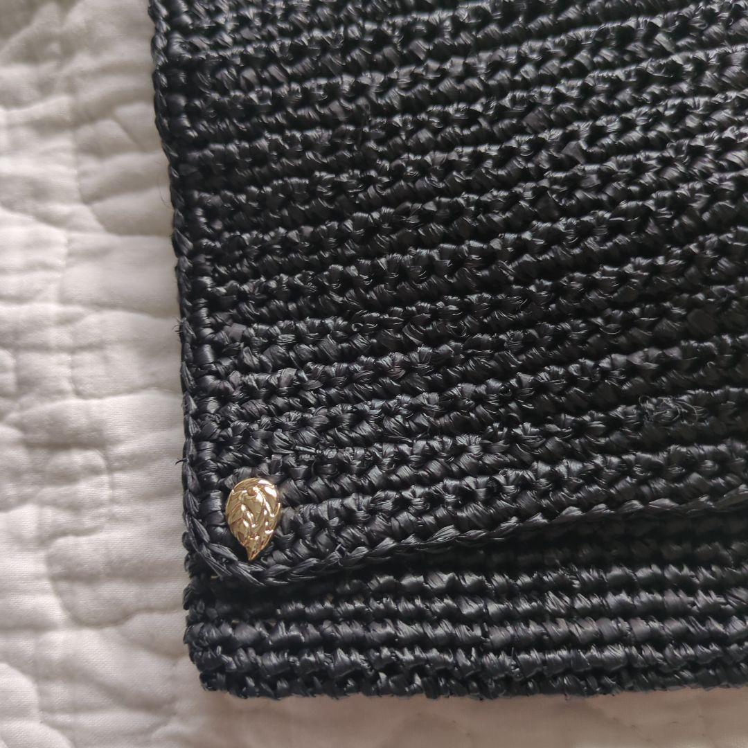 ヘレンカミンスキー　ラフィア　ポシェット　バック　ハグオーワー