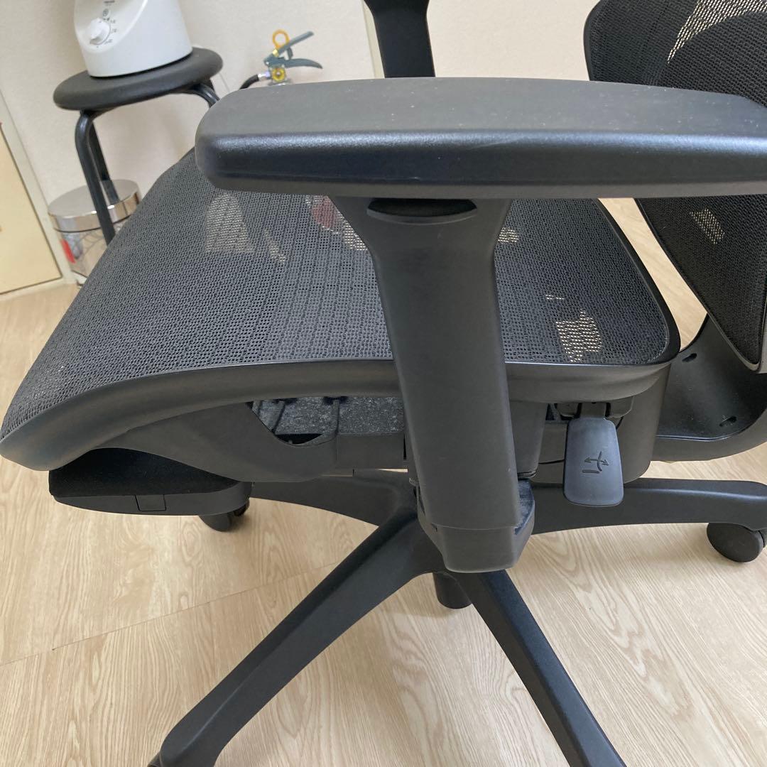 リクライニングワークチェア(フォリスト BK) ニトリ ※値引き可能