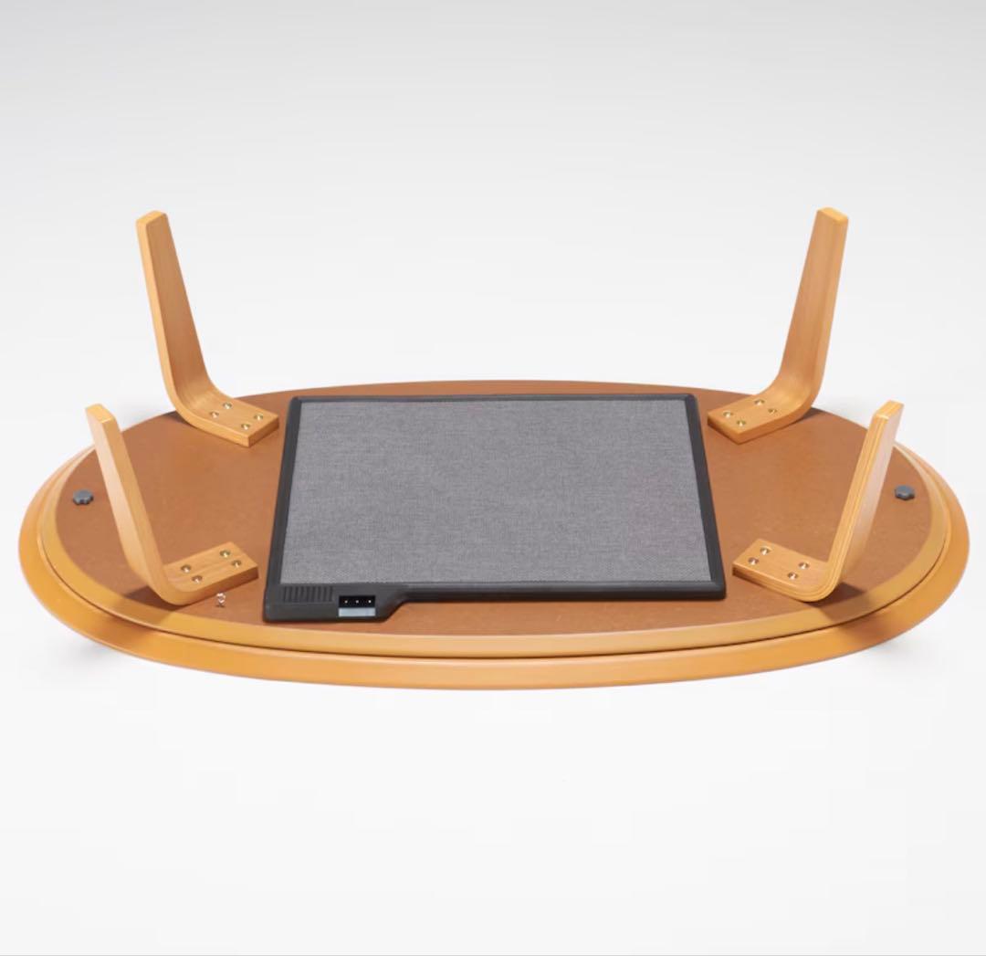 無印良品　楕円形こたつ