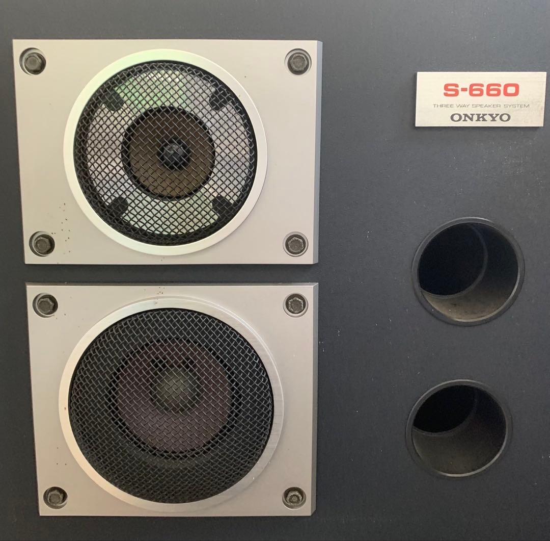 ONKYO S-660 大型スピーカーペア
