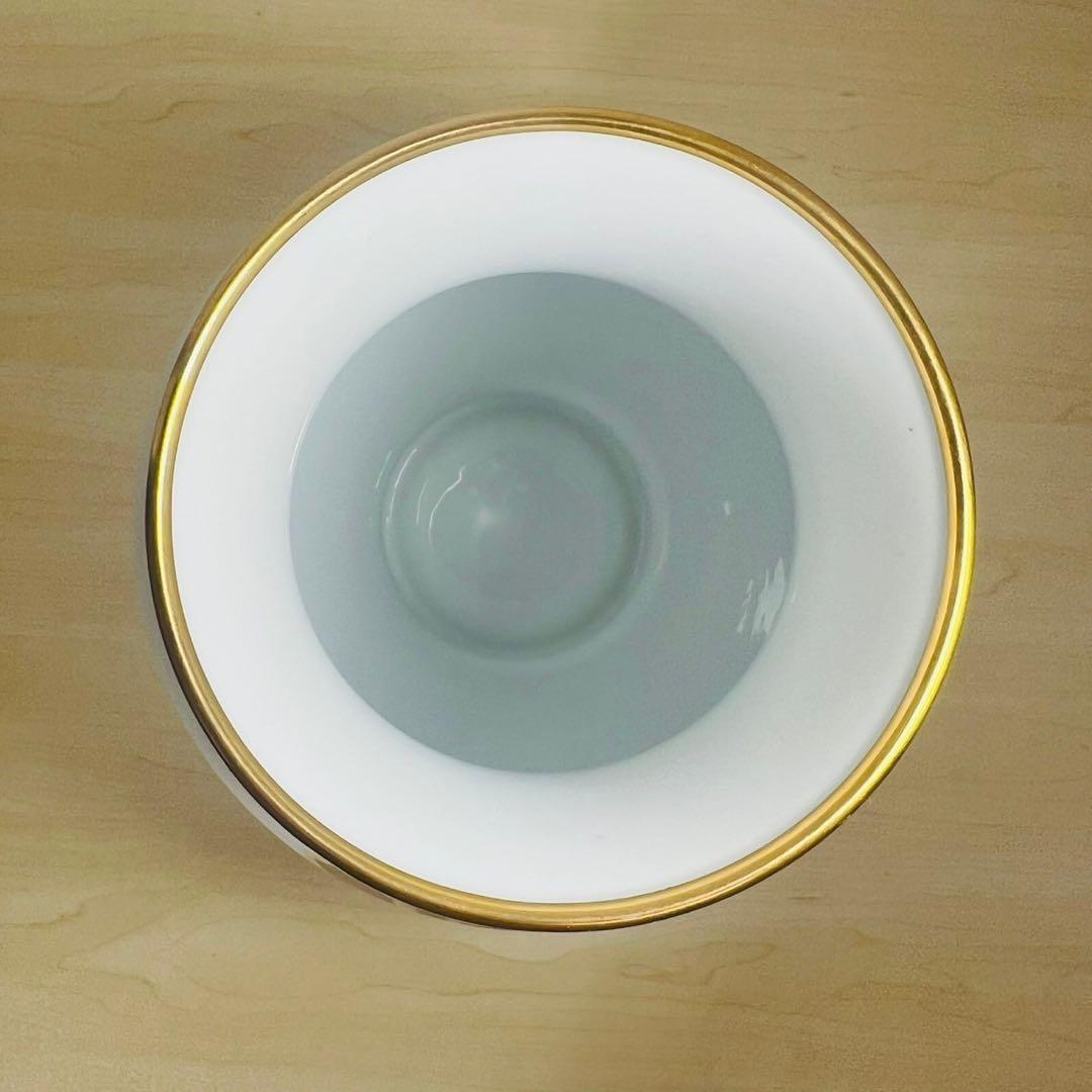 大倉陶園 OKURA 金 金蝕バラ 薔薇 花生 花瓶 フラワーベース 金彩