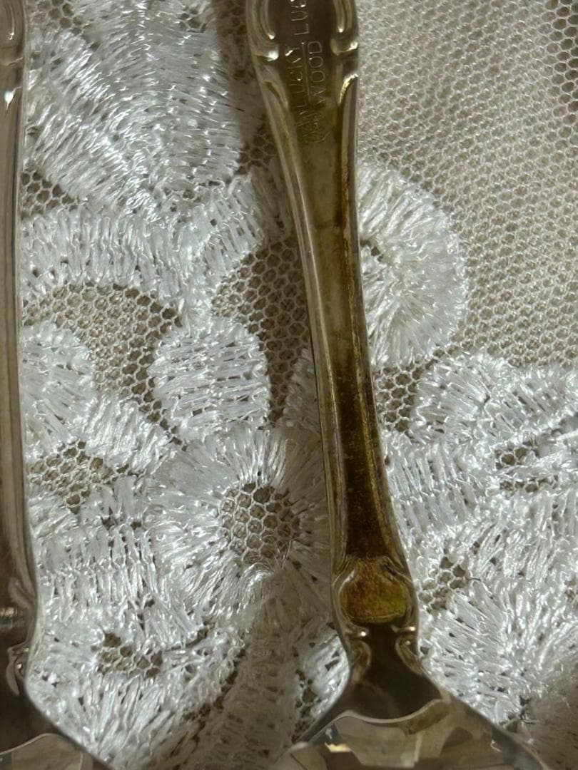 セール！ラッキーウッド　ラッキーシルバー　スプーン 6本セット カトラリー