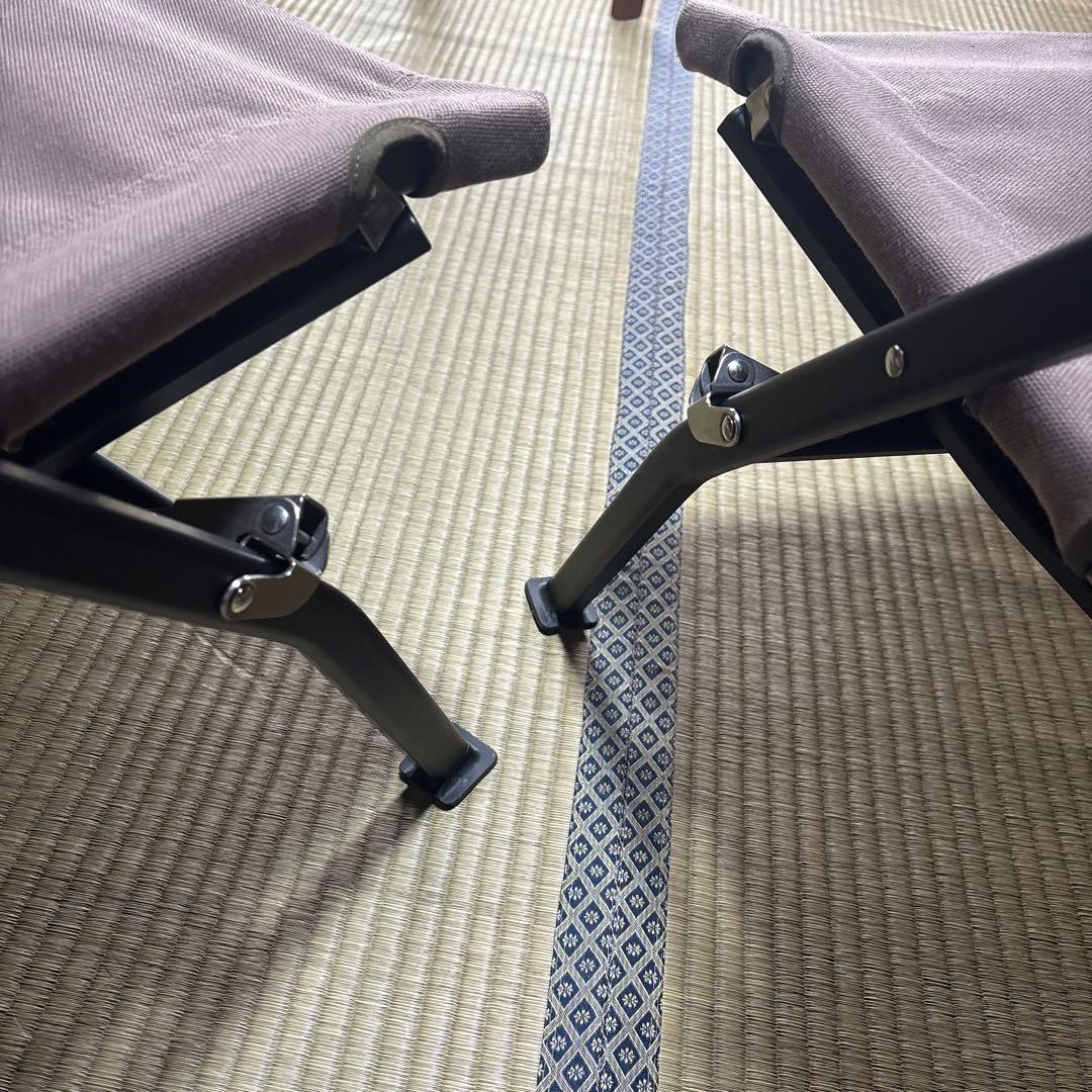 スノーピーク（ peak） ローチェアショート　LV-093GY 二脚