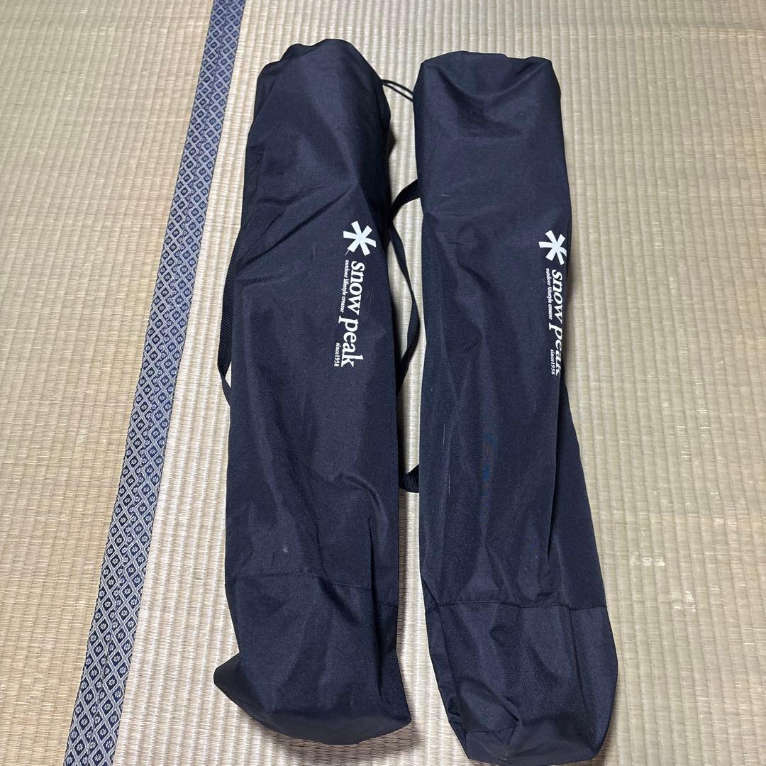 スノーピーク（ peak） ローチェアショート　LV-093GY 二脚