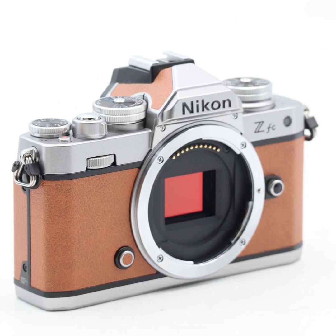 【ショット数78回】Nikon Z fc ボディ アンバーブラウン