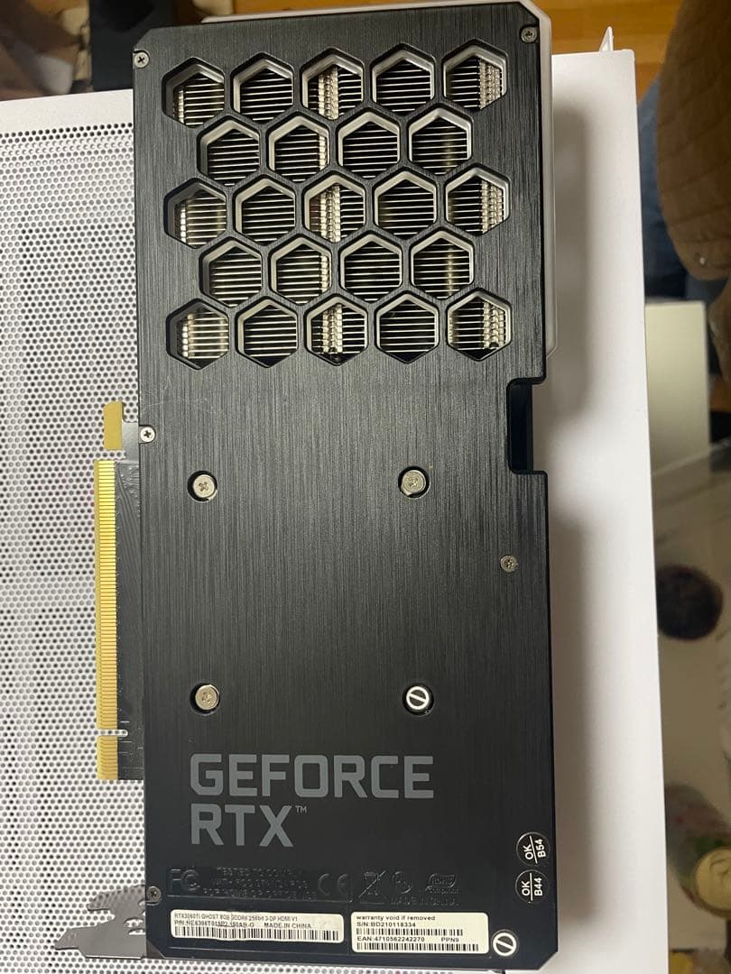 グラフィックボード・グラボ・ビデオカード Gainward GeForce RTX 3060 Ti Ghost 8GB
