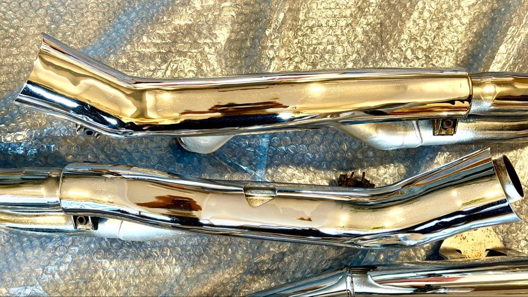 【美品】ゼファー1100 ノーマルマフラー、エキパイ一式