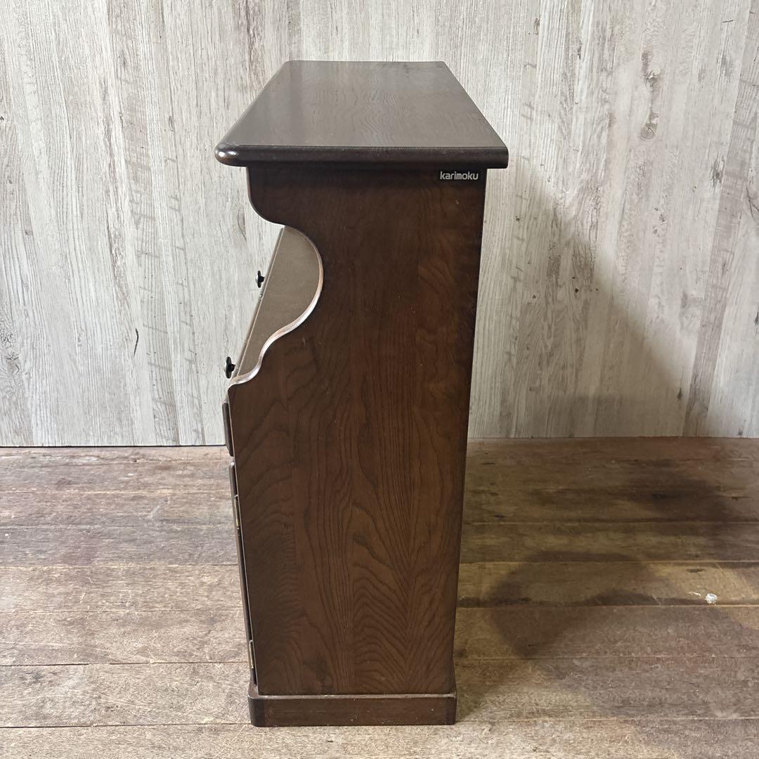 karimoku カリモク グランドコロニアル 電話台 FAX台 チェスト
