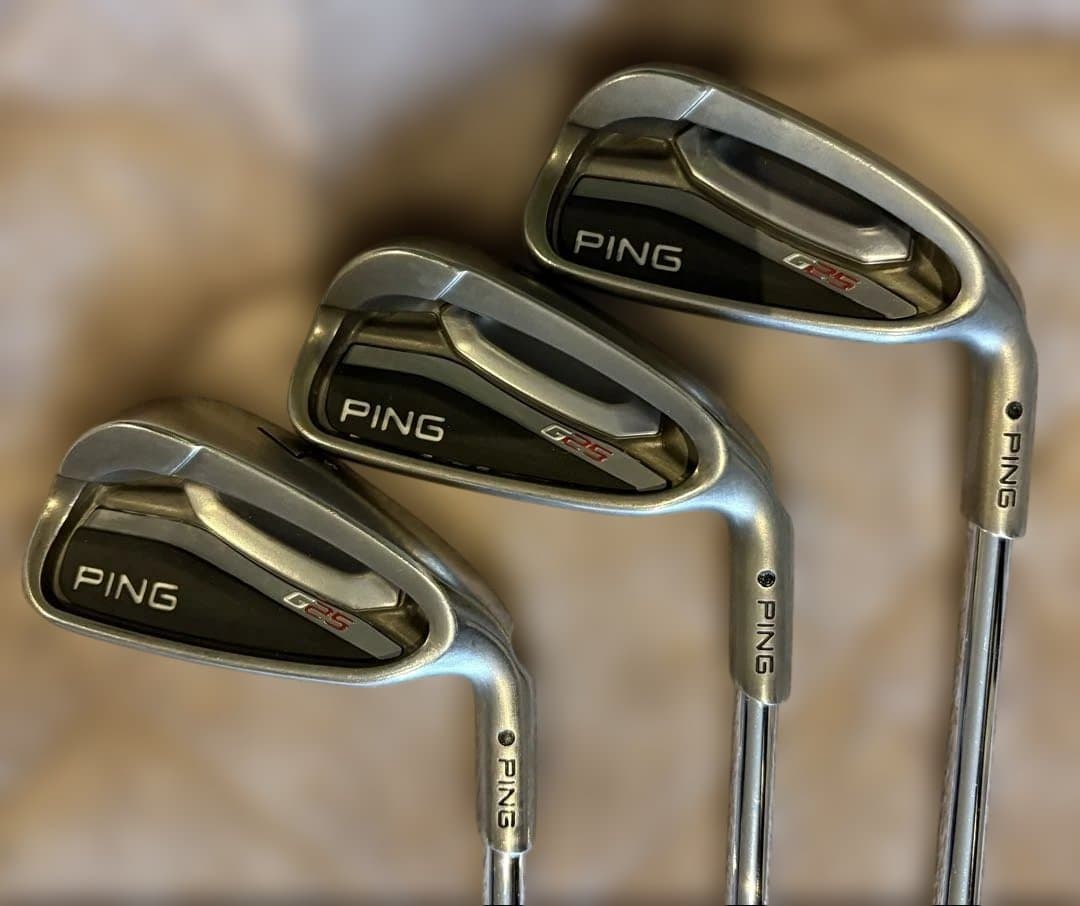 名器 PING ピン G25 アイアン #5〜W MODUS 120 S