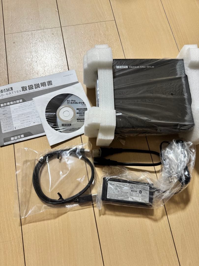 I-O DATA BRD-UAT16X ブルーレイディスクドライブ