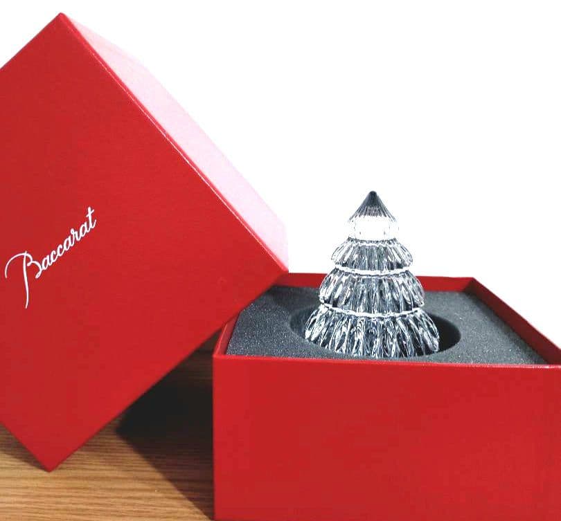 新品　バカラ　クリスマスツリー エンチャンティング 　クリア