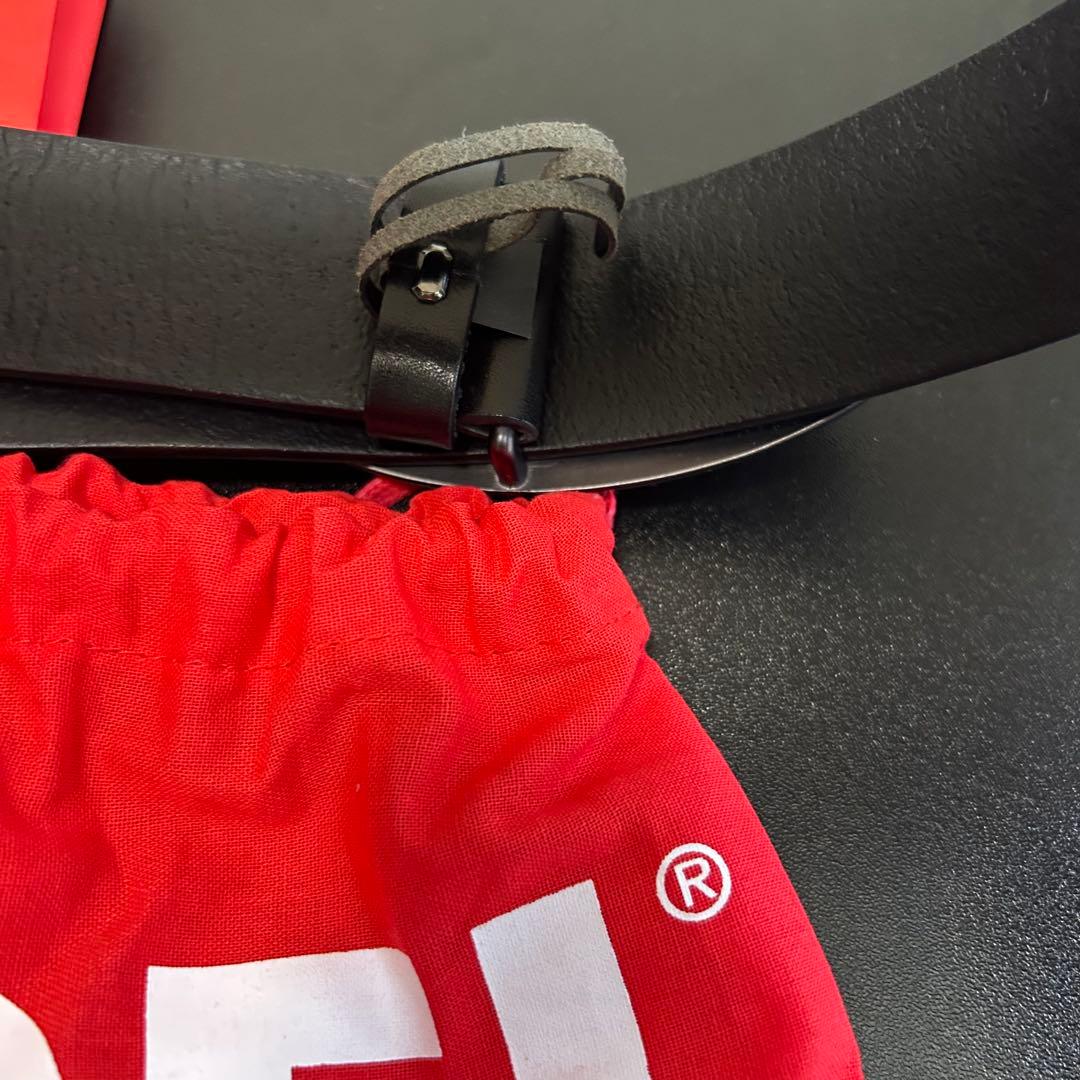 DIESEL ブラック ベルト 75/30 収納袋付き